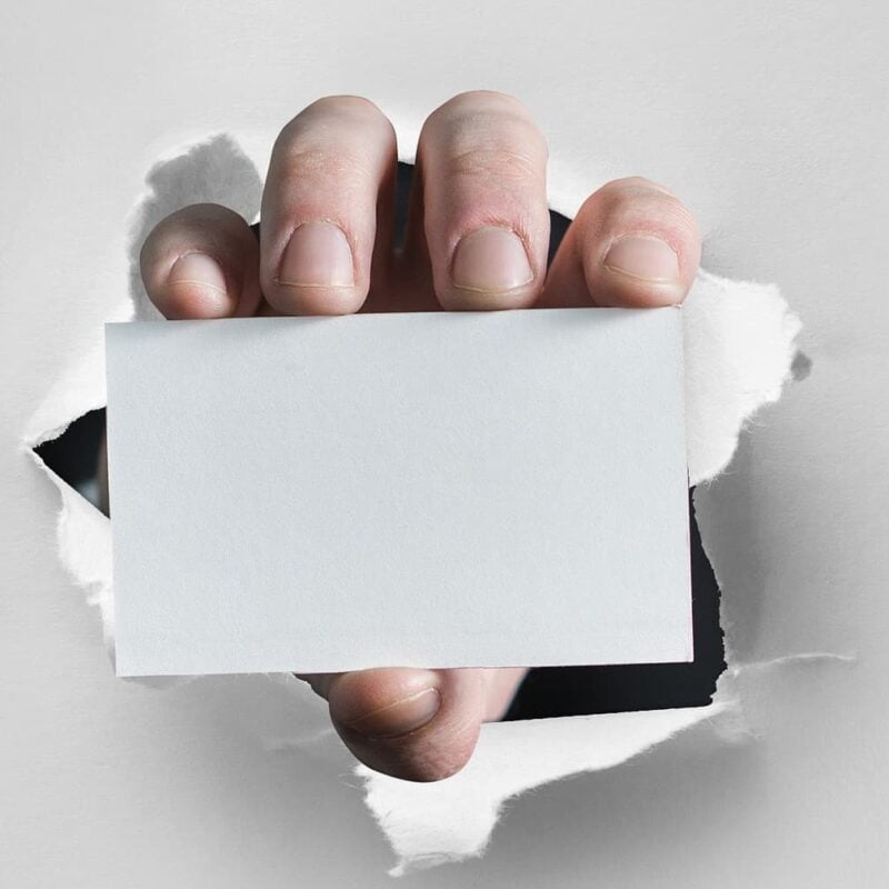 Dobra wizytówka – podstawowe narzędzie identyfikacji wizualnej Twojej firmy